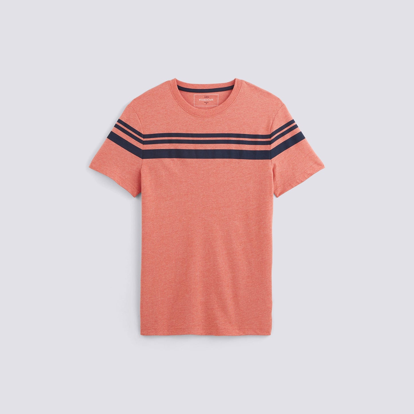 T-shirt rayures contrastées