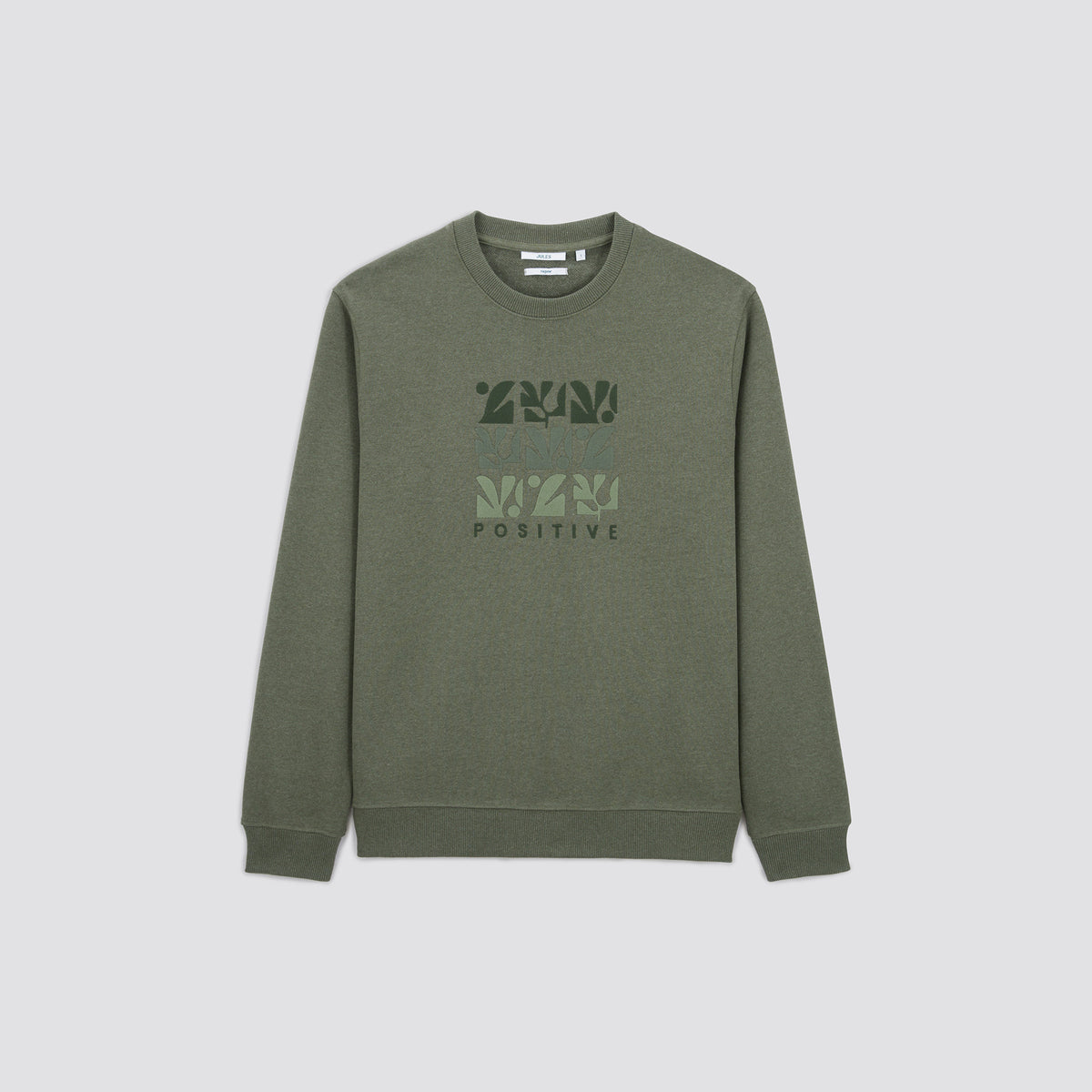 Sweat à col rond 100 % recyclé