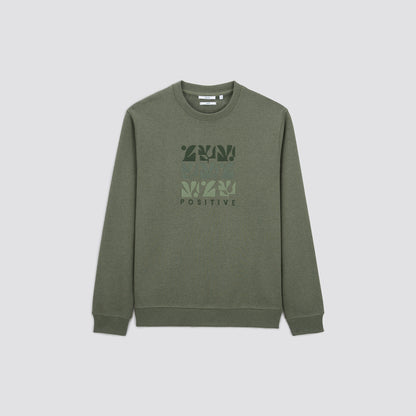 Sweat à col rond 100 % recyclé