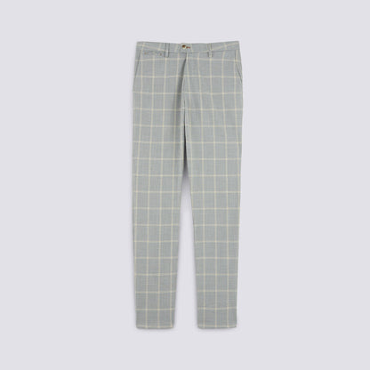 Pantalon chino à carreaux