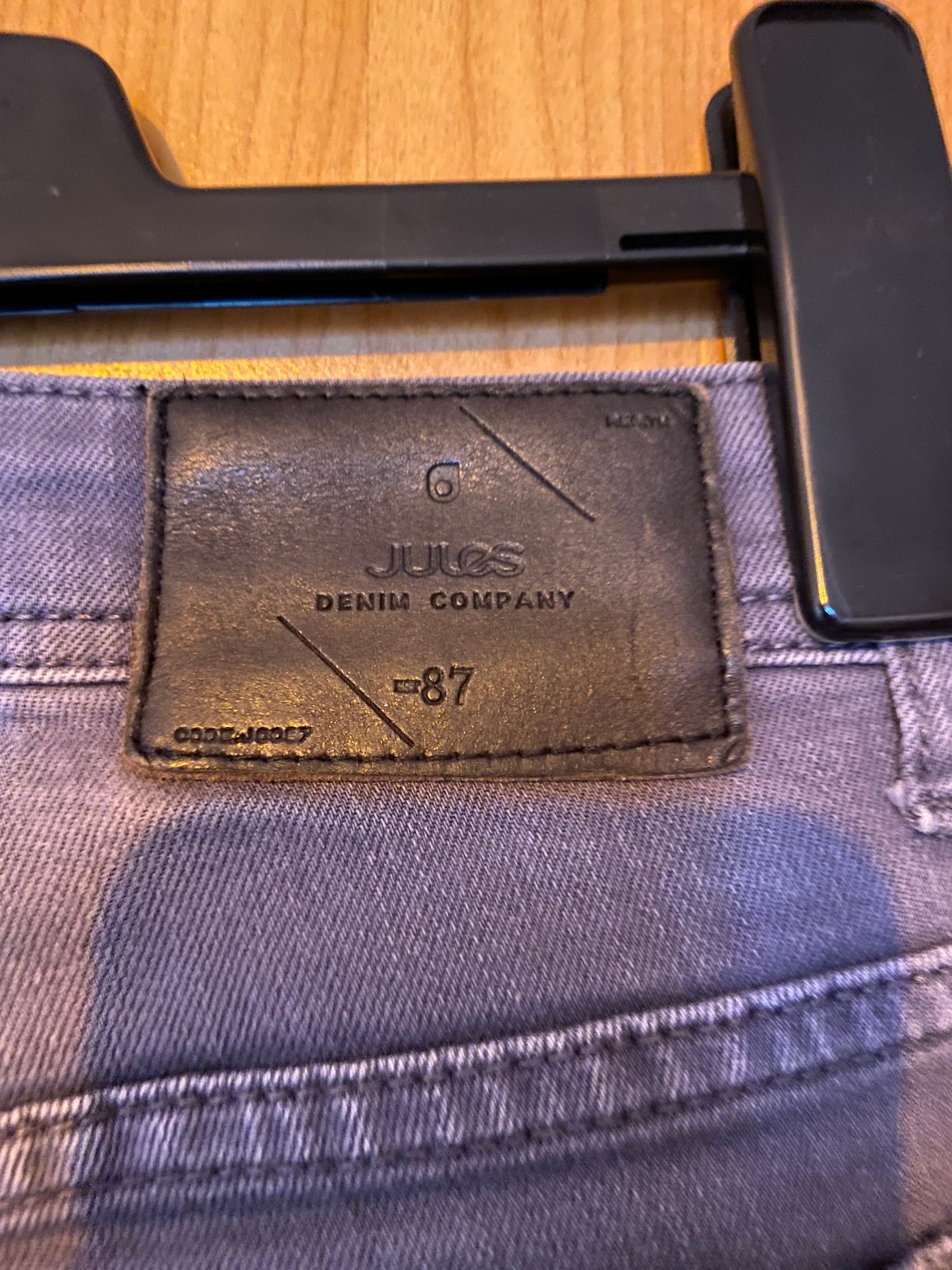 Jean slim couleur lavé