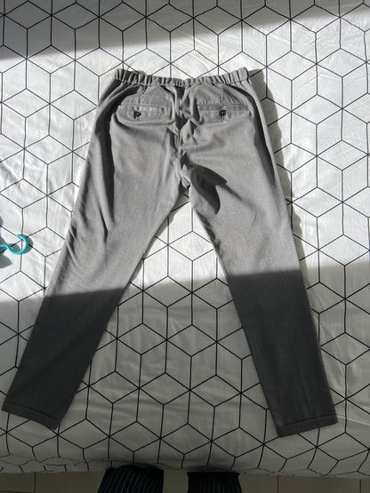 Chino slim bas revers