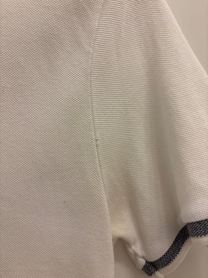 Polo piquée col colorbloc