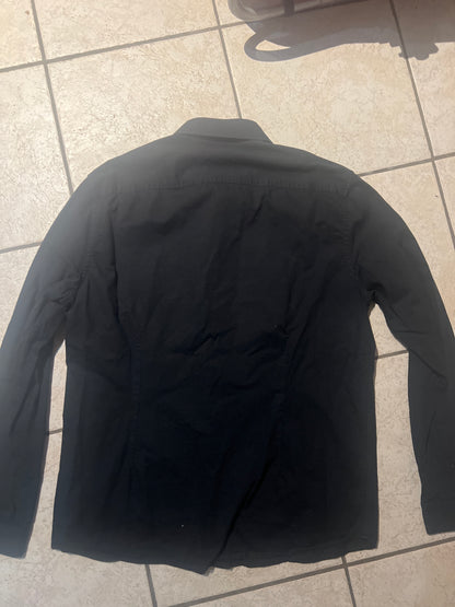 Chemise coupe Slim Stay Black/White