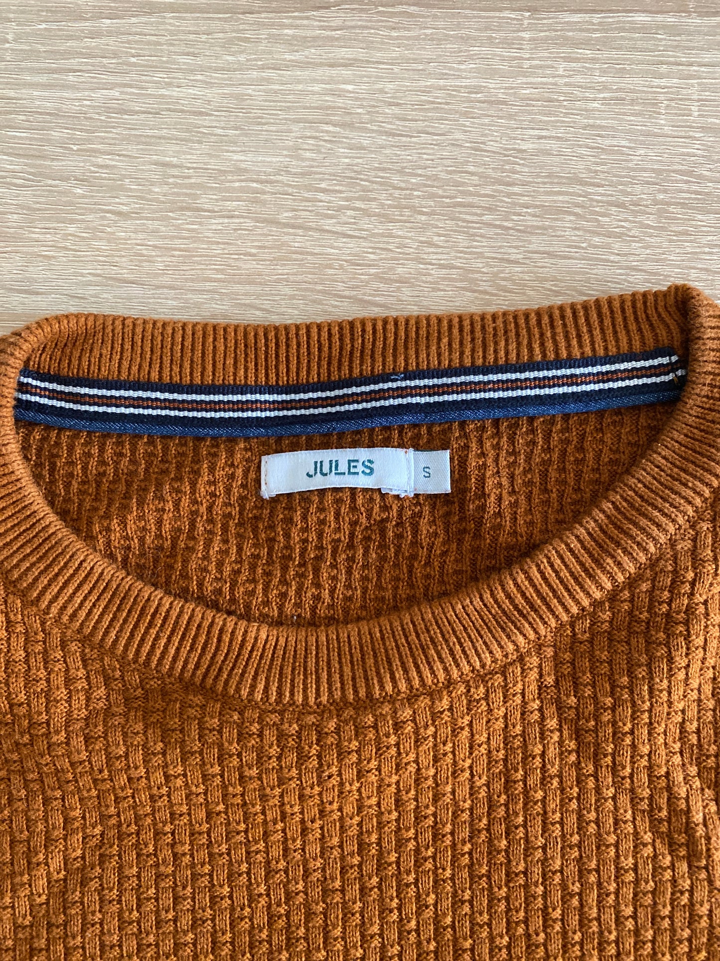 Pull maille fantaisie unie