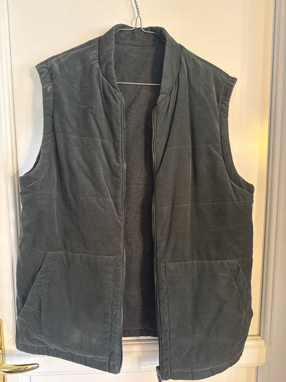 Doudoune en velours réversible