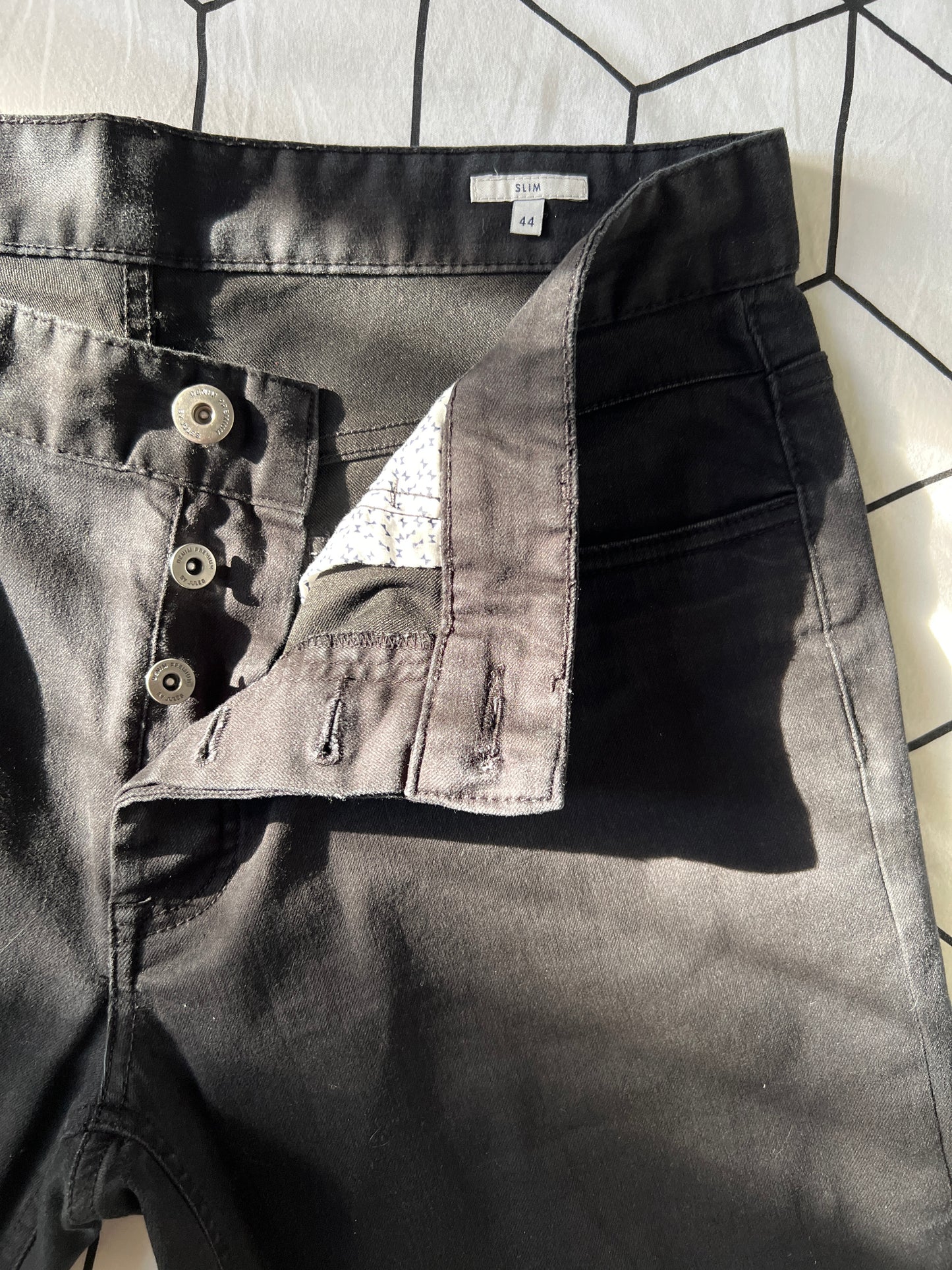 Jean slim couleur