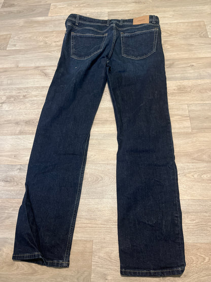 Jean straight bleu marine