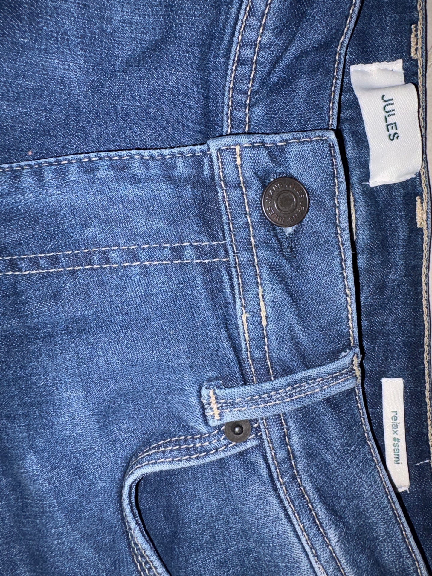 Jean relax #Sami toile 100% recyclée
