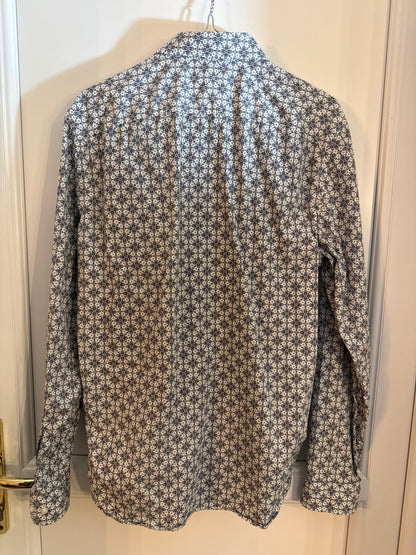 Chemise regular à carreaux coton