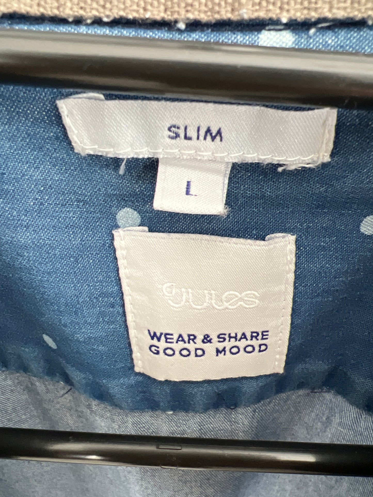 Chemise Imprimée Slim Manches Courtes