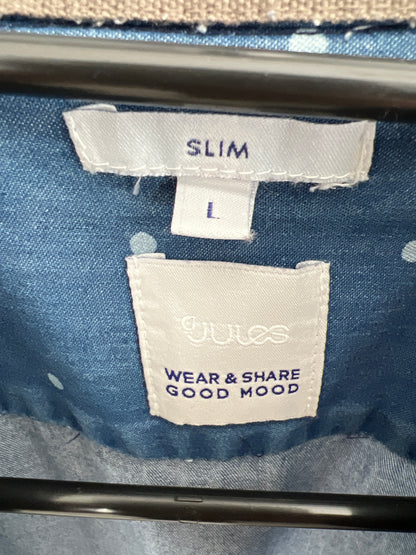 Chemise Imprimée Slim Manches Courtes