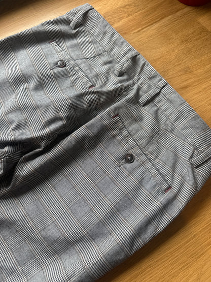 Pantalon chino à carreaux