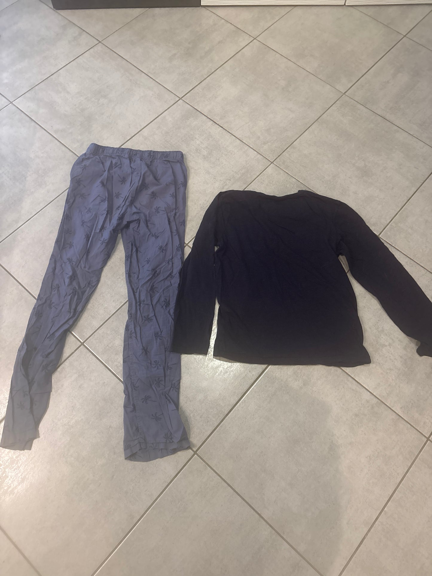 Pyjama pantalon / manches longues