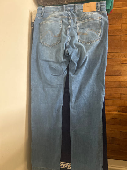 Jean bleu clair Slim taille eur 46 longueur 32