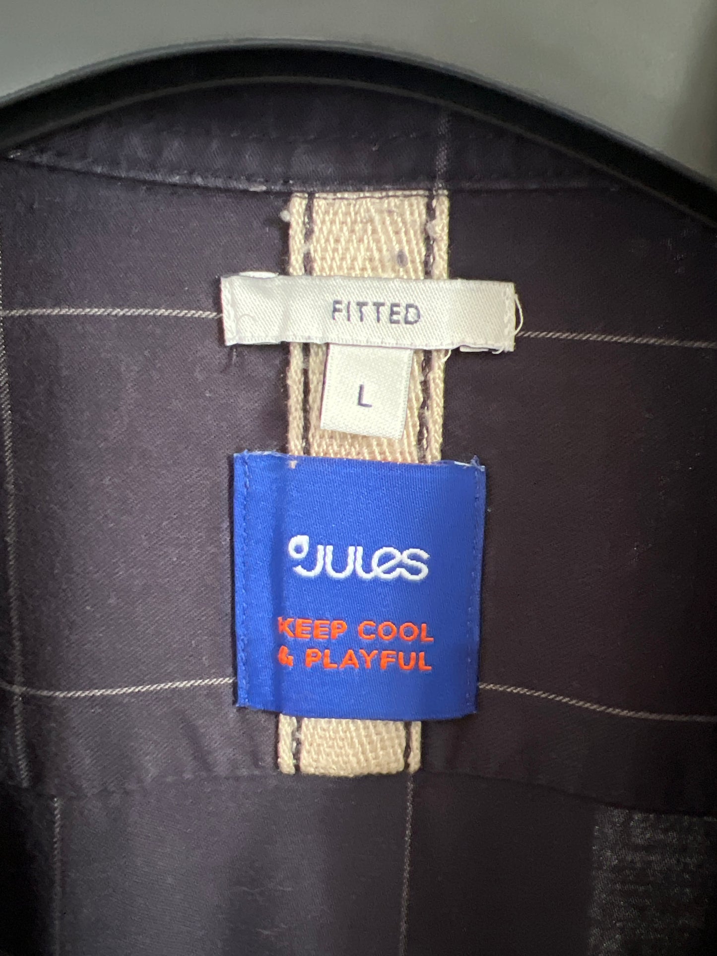 Chemise à carreaux Ajustée