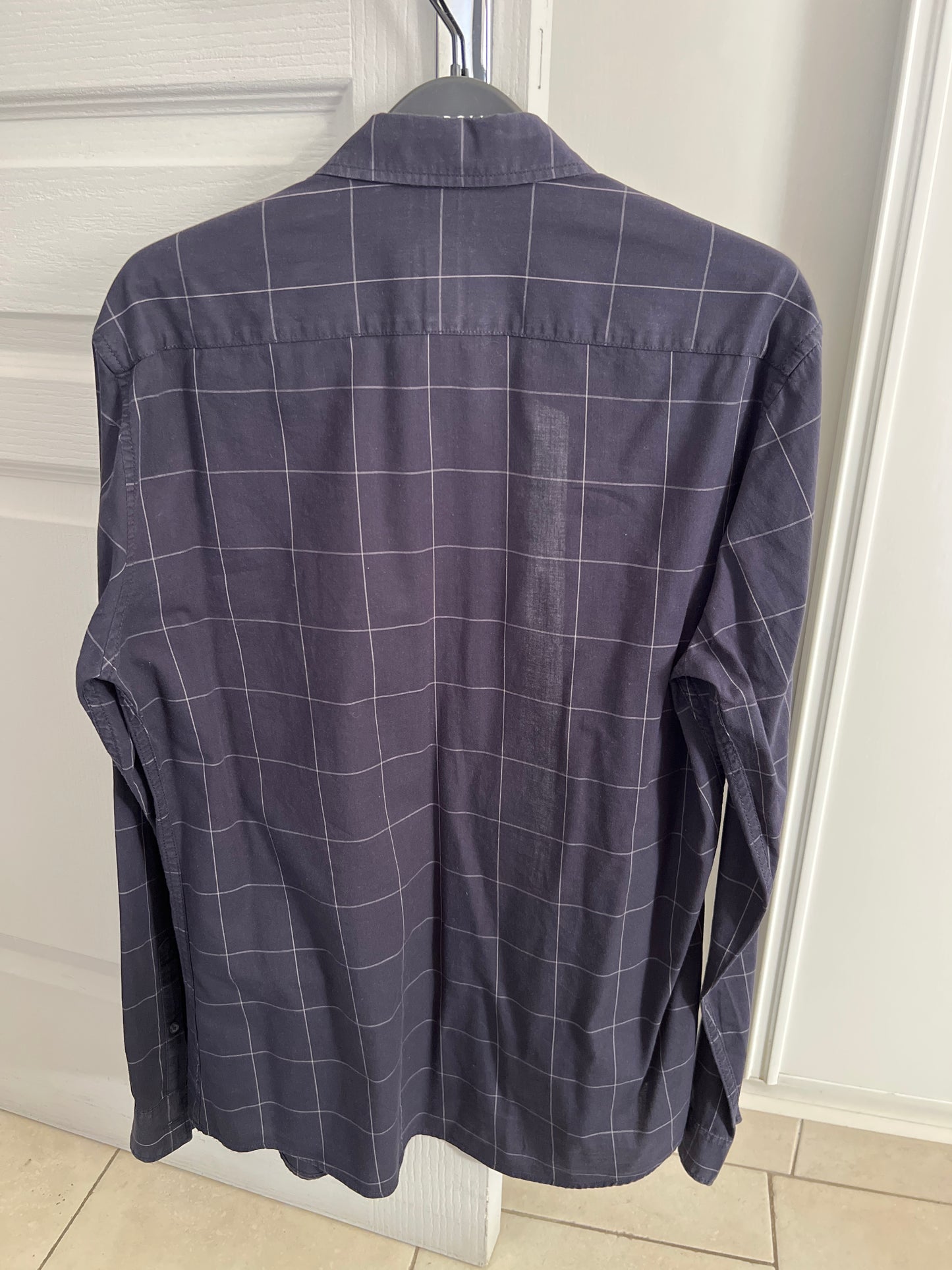 Chemise à carreaux Ajustée