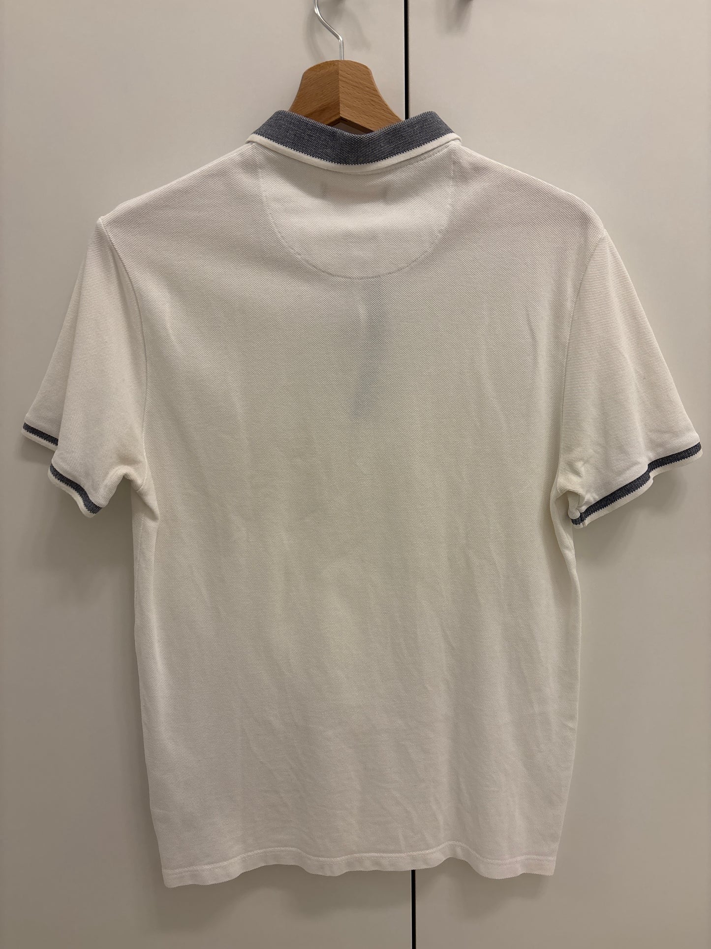 Polo piquée col colorbloc