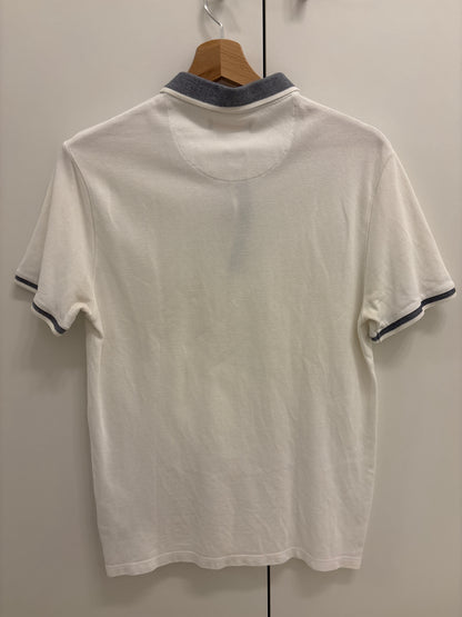 Polo piquée col colorbloc