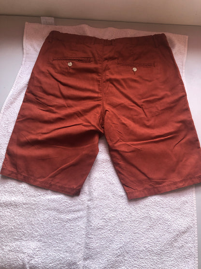 Bermuda chino coton lin