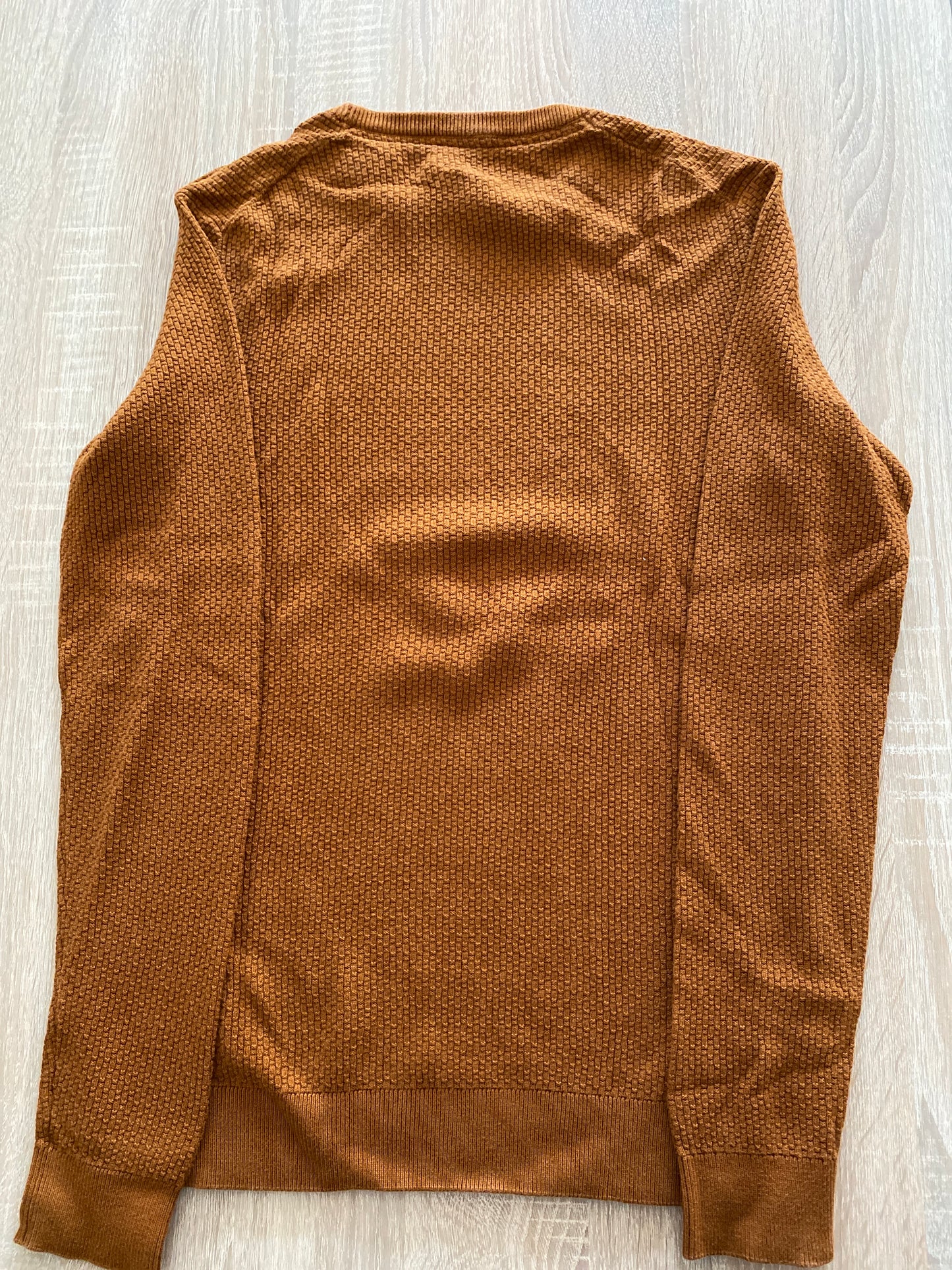 Pull maille fantaisie unie