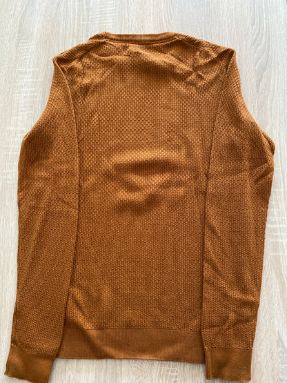 Pull maille fantaisie unie