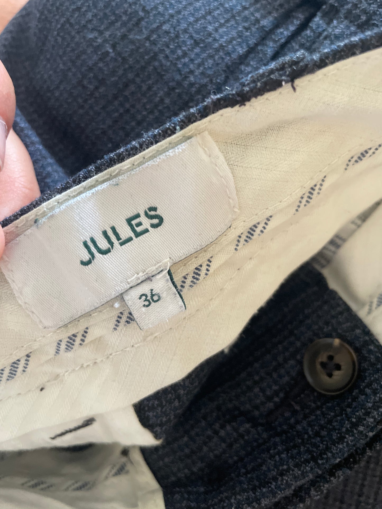 Pantalon chino à carreaux