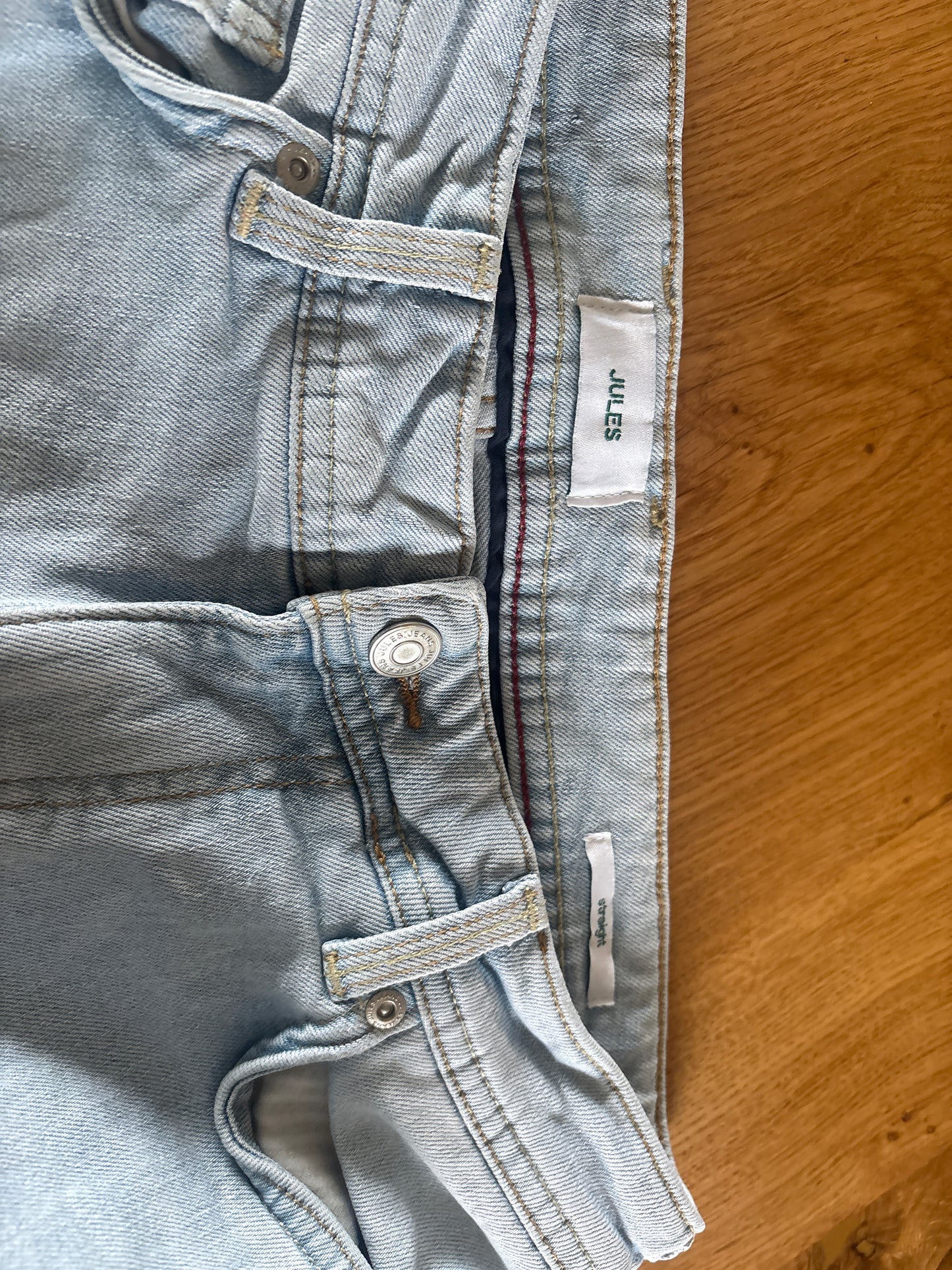 Jean straight bleu