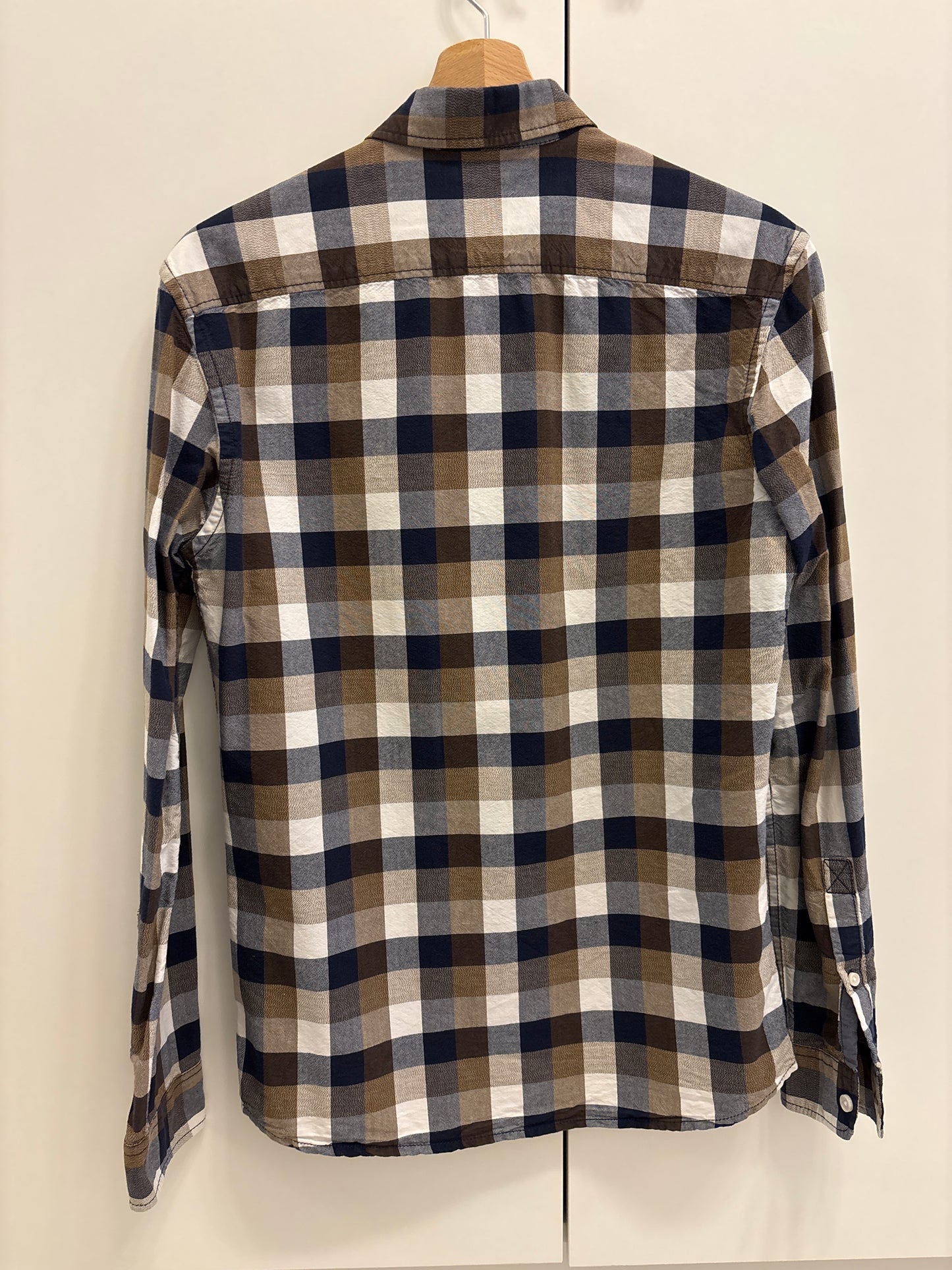 Chemise Oxford à  Carreaux Ajustée
