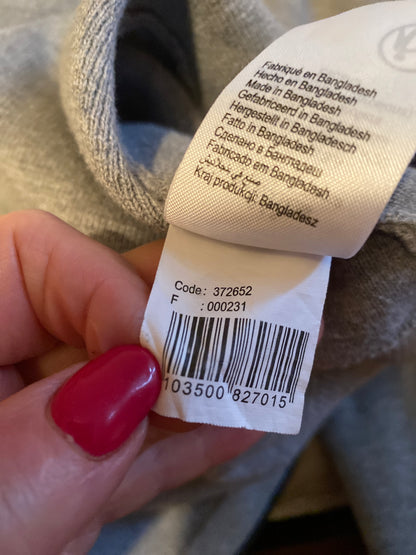 Gilet zippé bandes contrastées