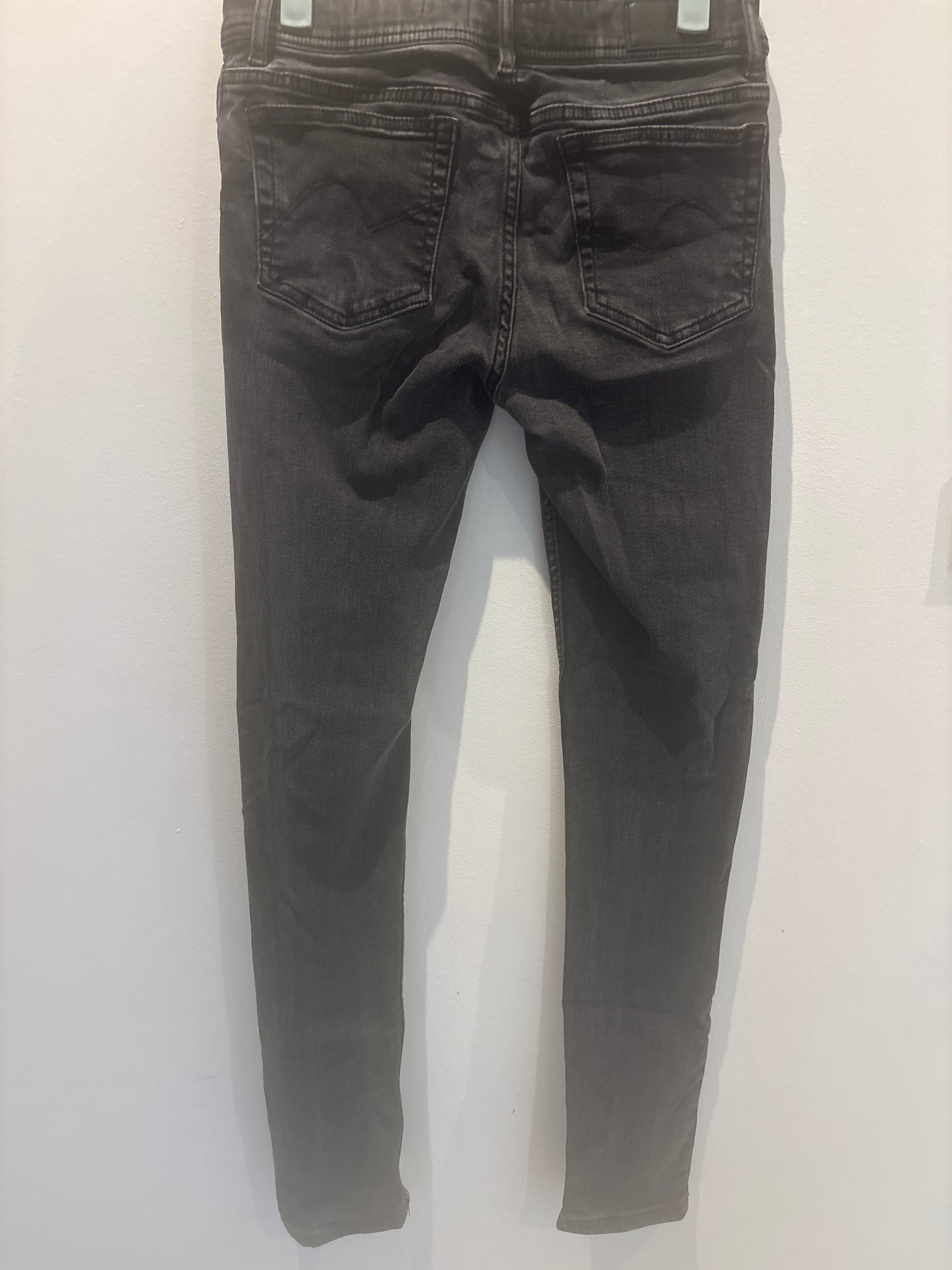 Jean Skinny 4 longueurs noir lavé
