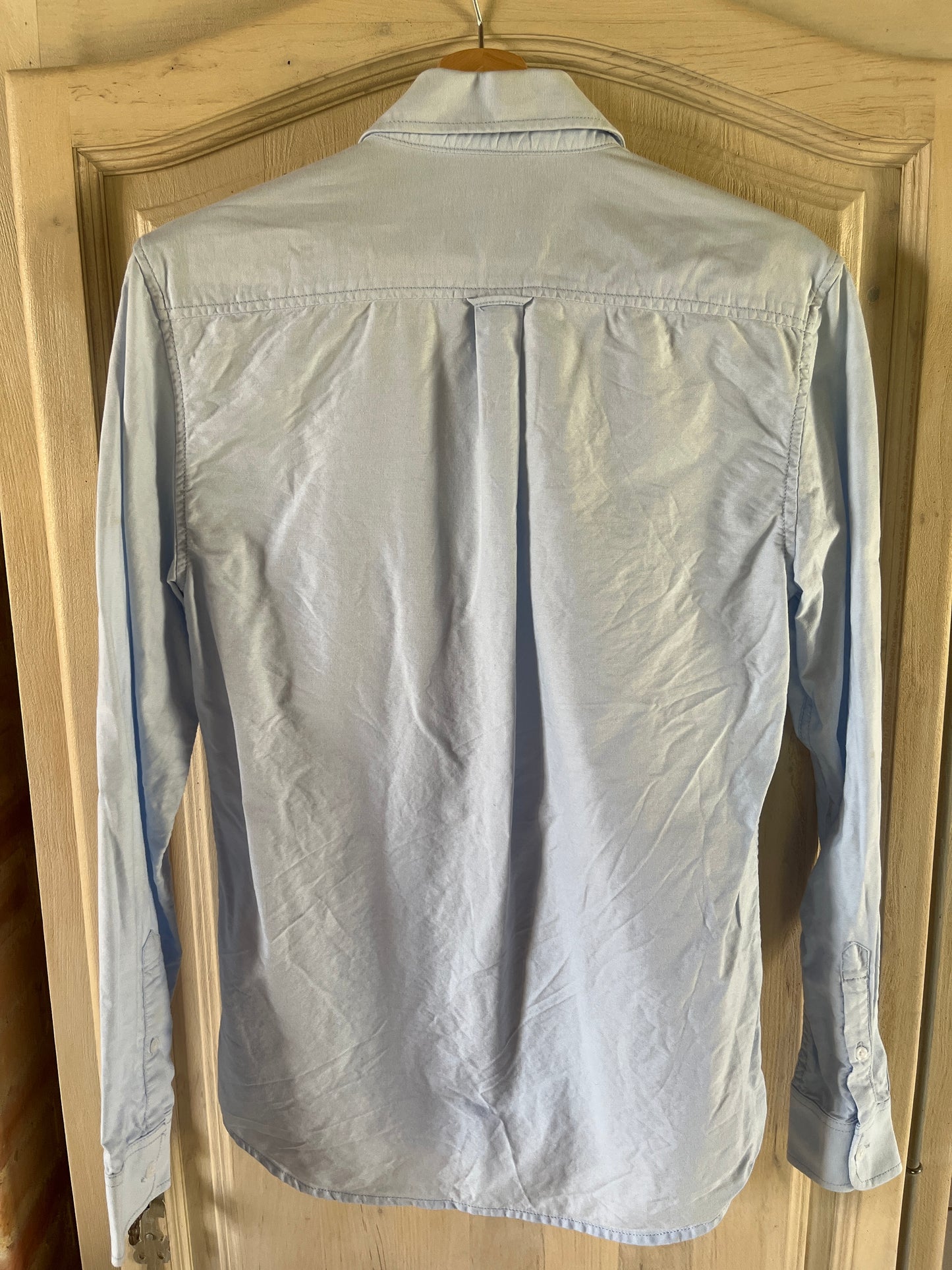 Chemise slim unie oxford coton