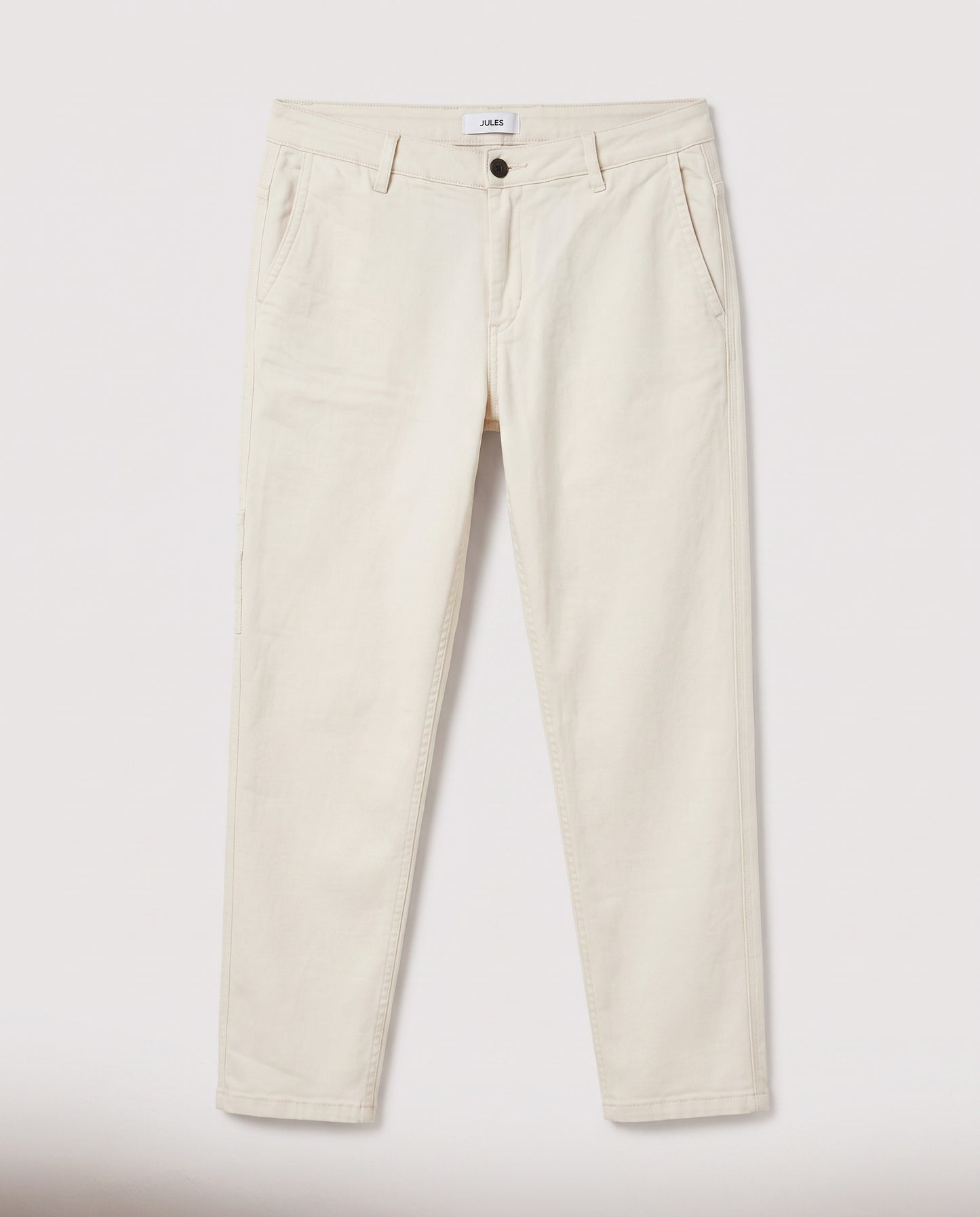 Jean large beige