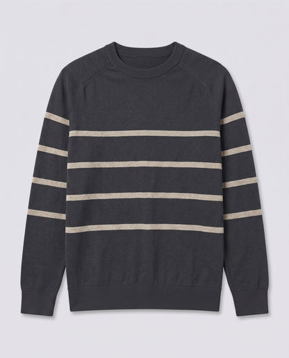pull marine rayé