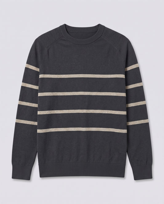 pull marine rayé