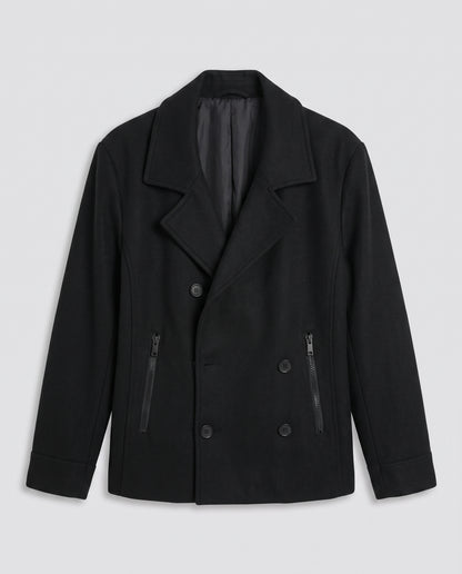 Manteau noir taille S