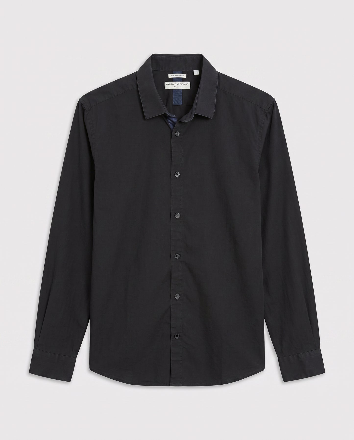 Chemise noire extra slim