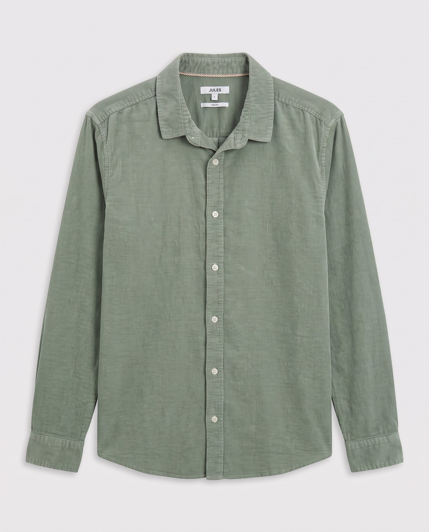 Chemise verte en velours