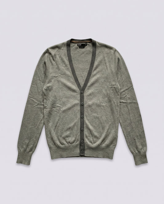 Gilet gris Taille S coton cachemire
