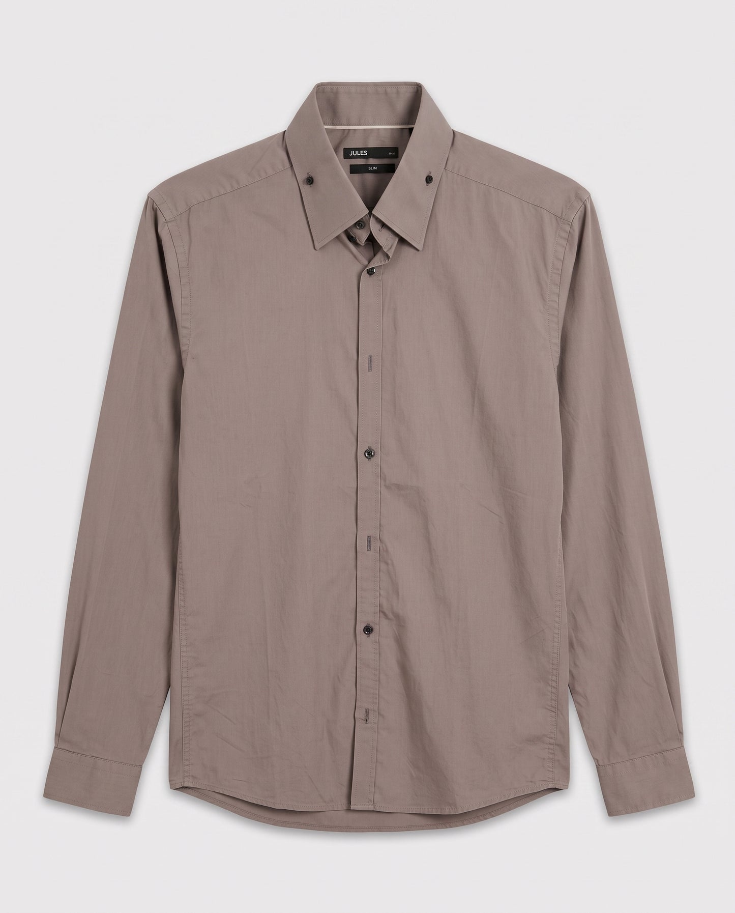 Chemise boutons carrés