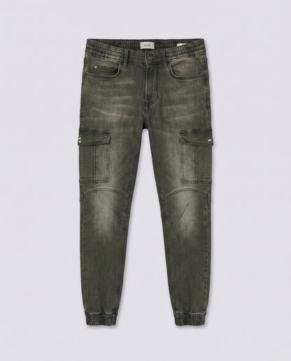 Cargo jean noir