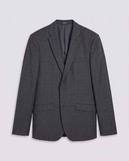 Veste de costume slim a fin  carreaux