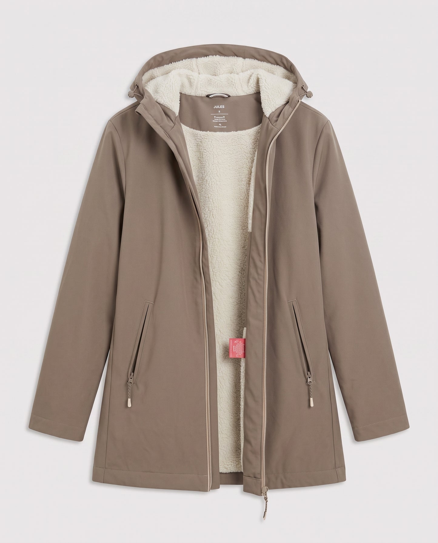 Manteau long beige