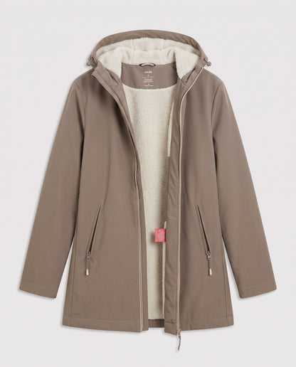 Manteau long beige