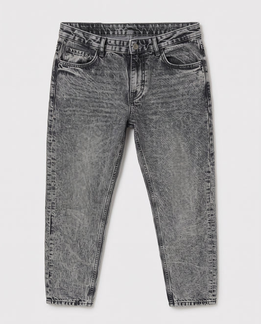 Jean gris tapered slim