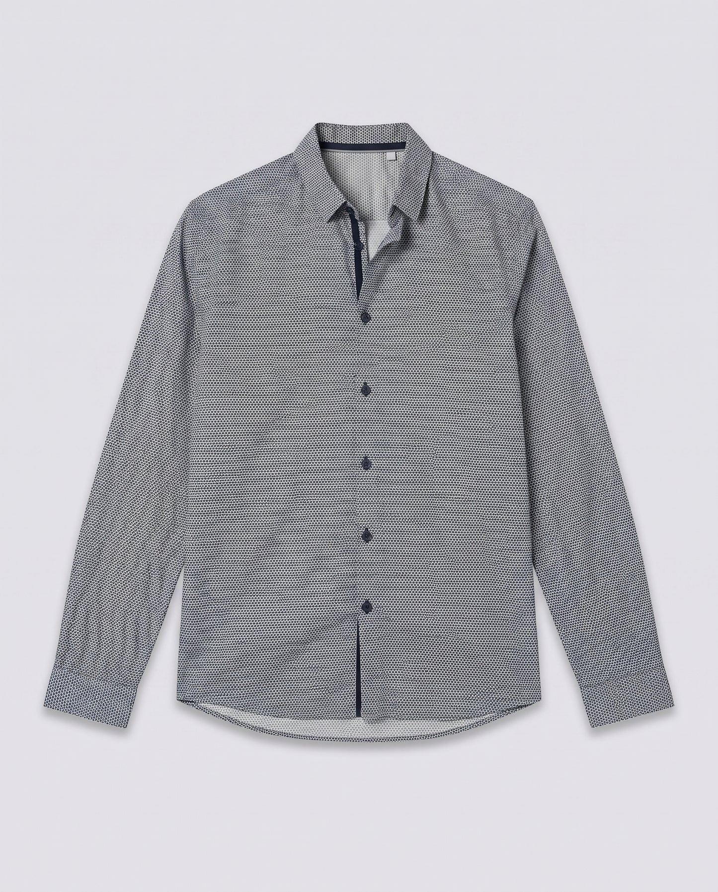 chemise imprimée manches longues