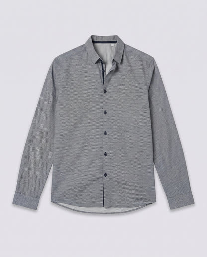 chemise imprimée manches longues