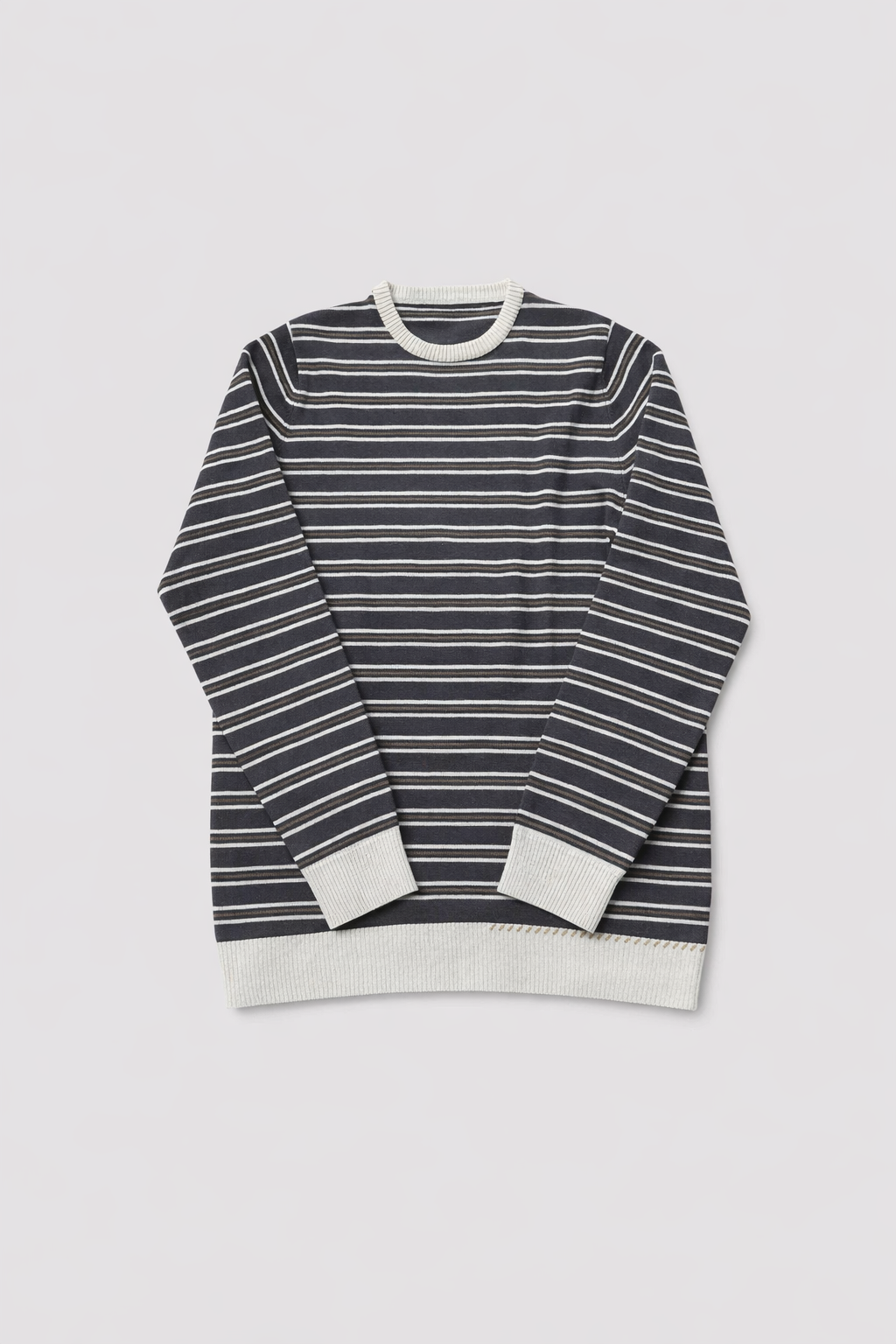 Pull marron beige