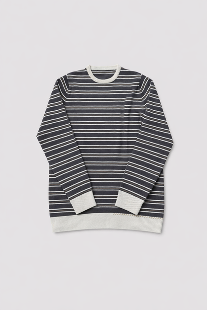 Pull marron beige