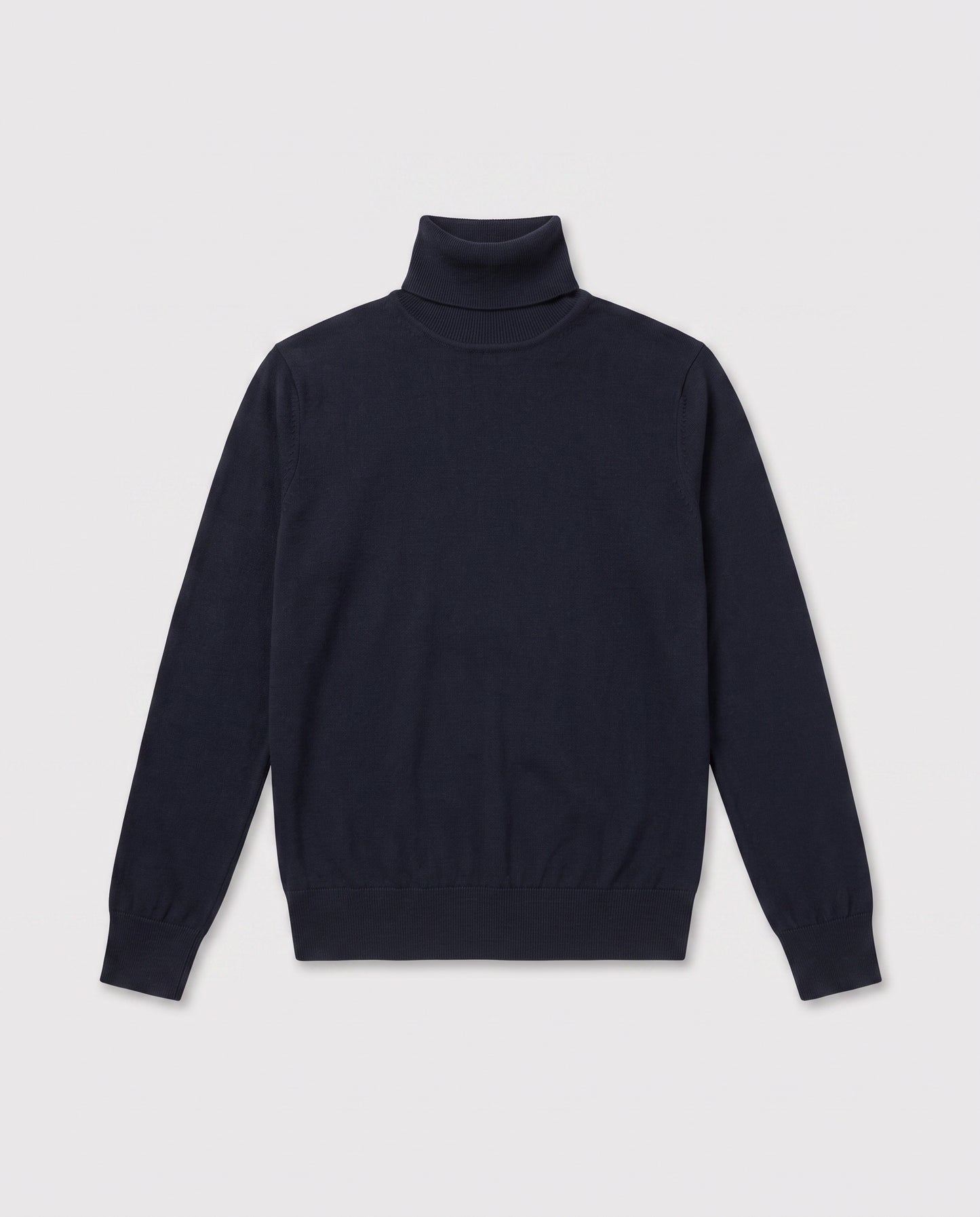 Pull col roulé